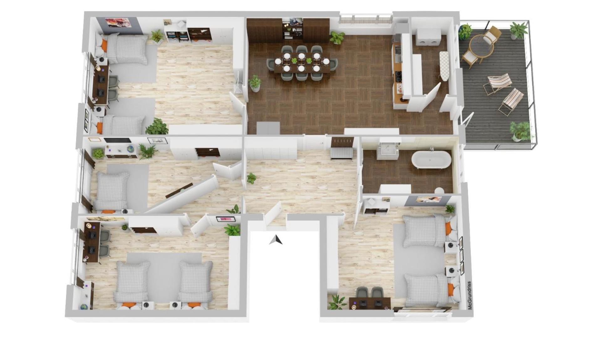 -Cs24- 4 Rooms Apartment With Rooftop - Ka02 Iserlohn Luaran gambar